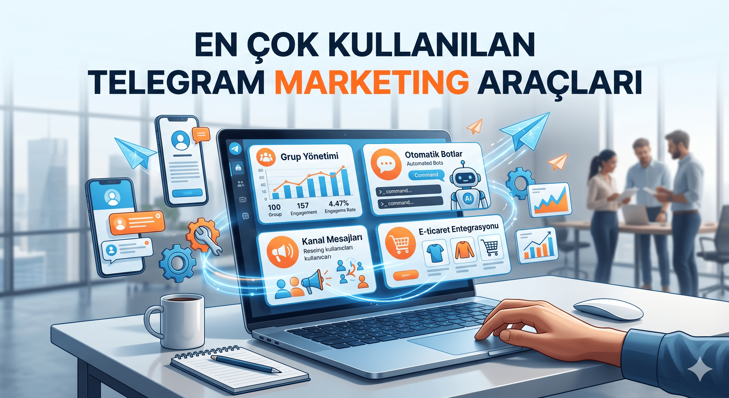 En Çok Kullanılan Telegram Marketing Araçları