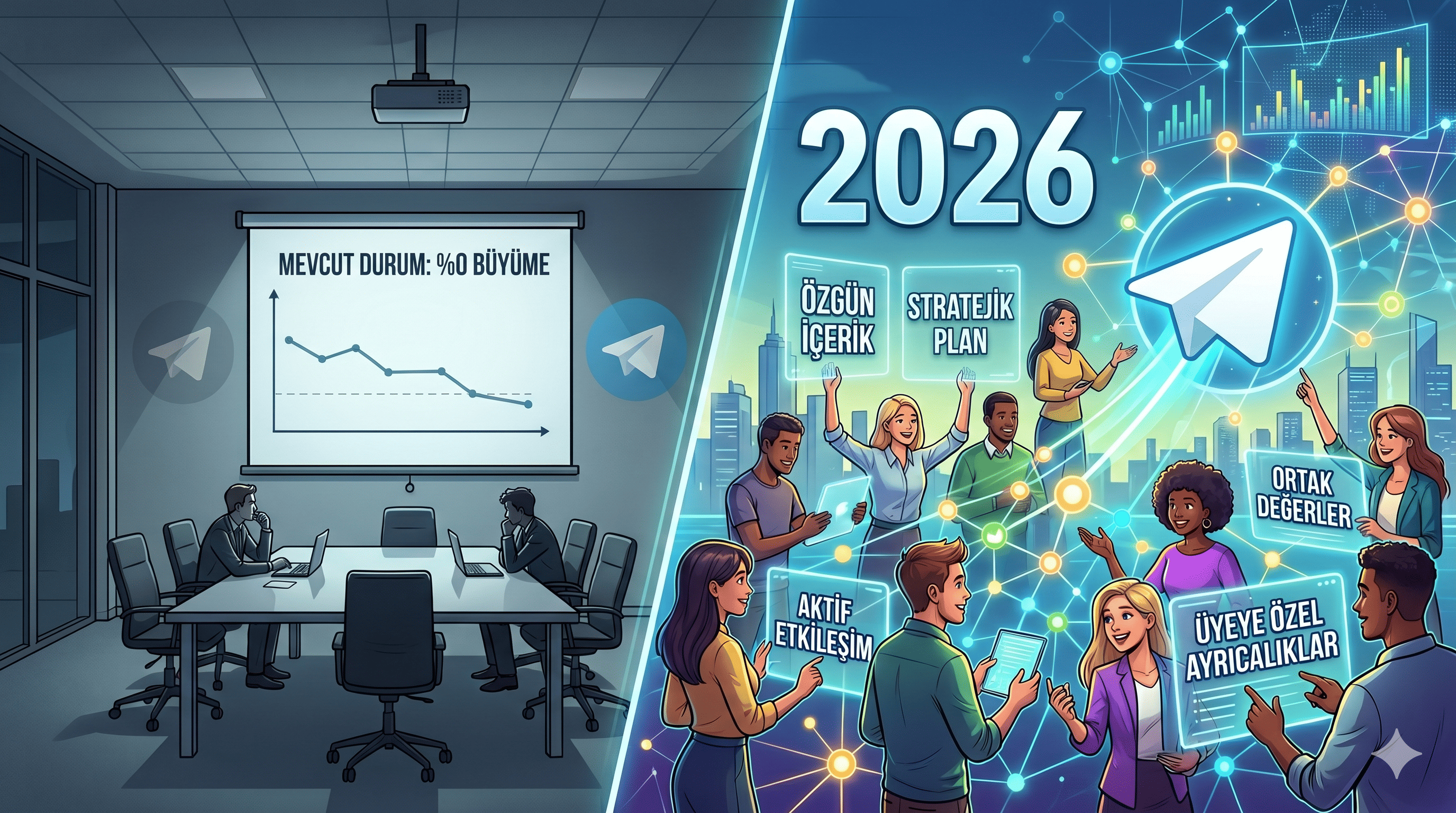 Telegram Grupları Neden Büyümüyor? 2026’da Organik Topluluk Kurmanın Yeni Kuralları