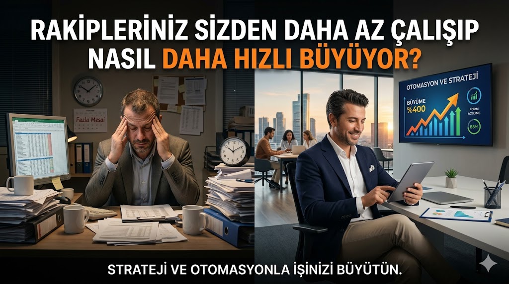 Rakipleriniz Sizden Daha Az Çalışıp Nasıl Daha Hızlı Büyüyor?